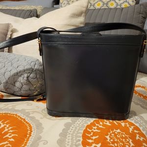 Tiffany & Co. Small black bucket bag